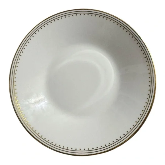 Wedgwood, Vera Wang, Golden Grosgrain Saucer 5 1/2" Diameter - Picture 3 of 4